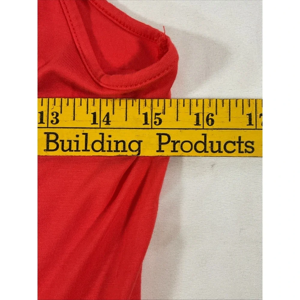 Gap Orange Fit & Flare Sleeveless‎ Knee Length Casual Rayon Dress Sz Small J5
